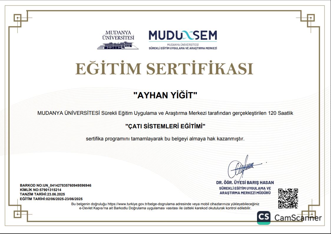 Sertifika 2